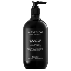 shampooing de tous les jours pour tous les types de pelage, des chiots aux chiens âgées, particulièrement adapté aux races et aux types de pelage lisses, courts, épais et mixtes.